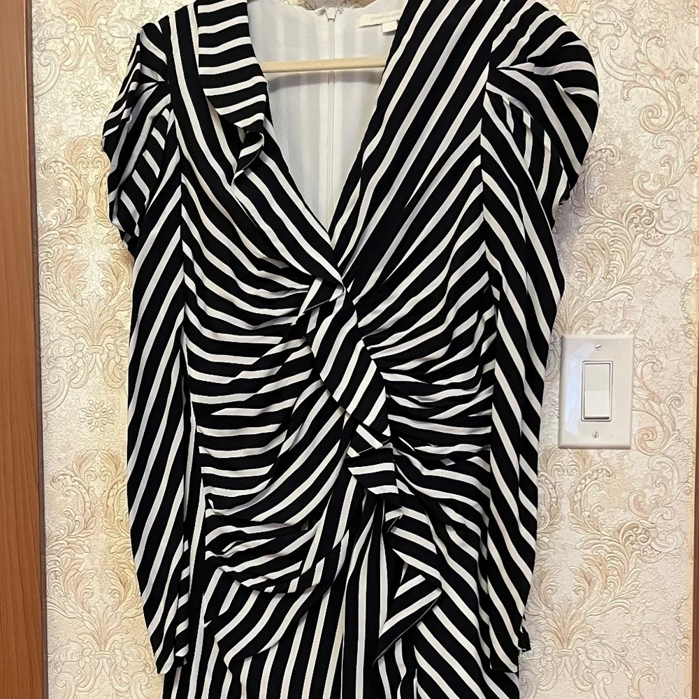 Johnathan Simkhai striped midi dress - Picture 4 of 6